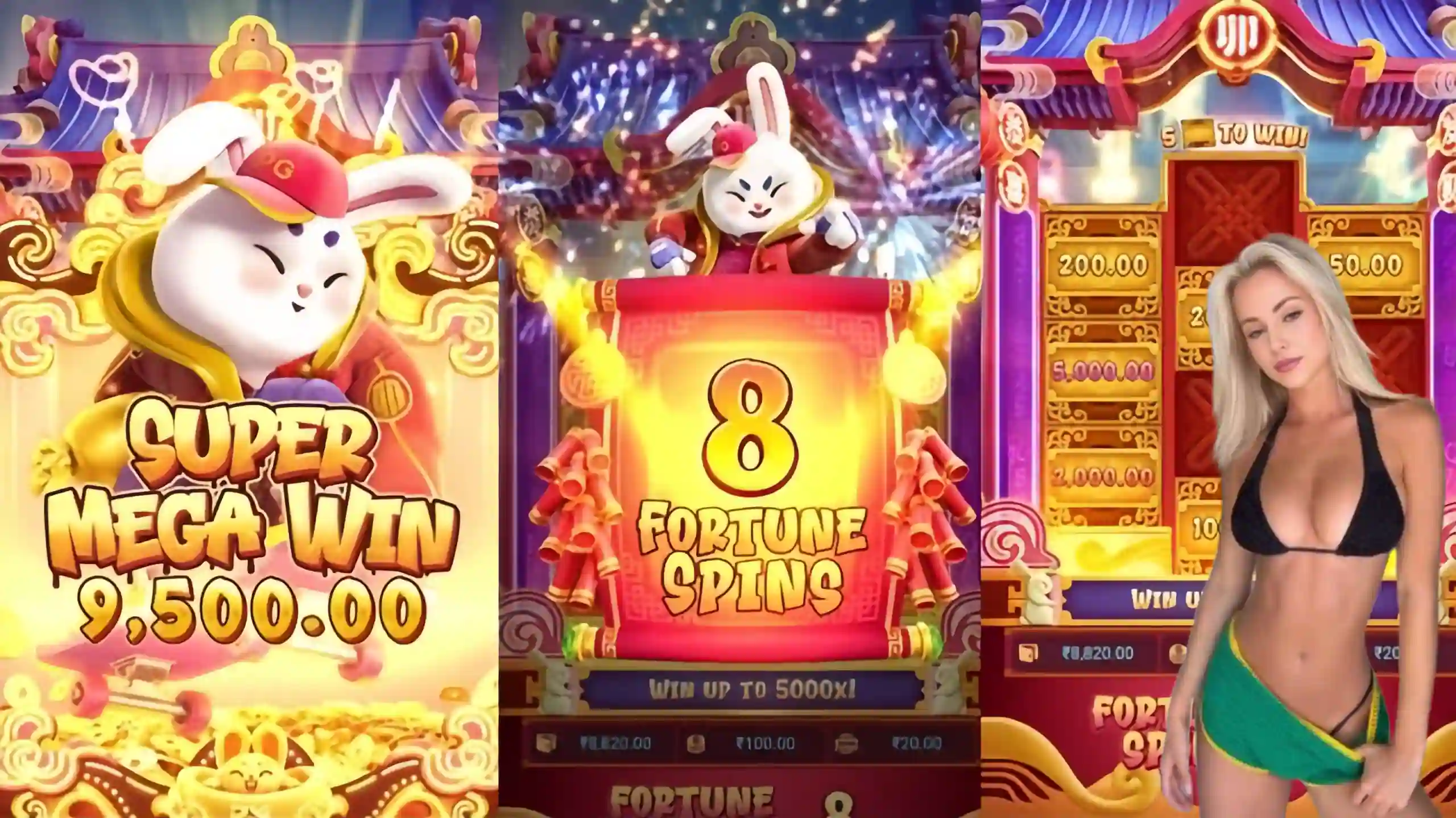Wild Expansivo Fortune Rabbit 356x - Coelho Dourado que Expande
